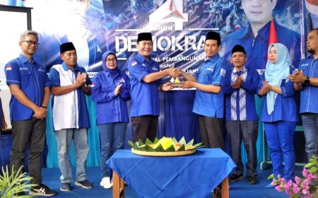 HUT ke-24 Partai Demokrat Diperingati Sederhana