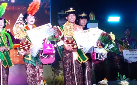 Zico dan Fina Terpilih sebagai Dimas Diajeng Bantul 2025