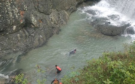 Pemotor Ditemukan Tewas di Sungai Anget Waduk Sempor