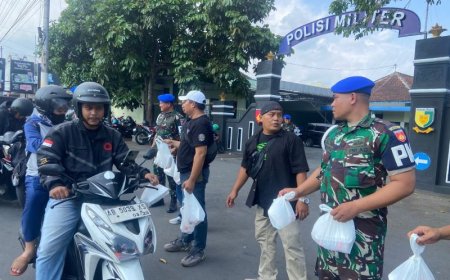 BTA Nusantara Gandeng Denpom Yogyakarta Gelar Jumat Berkah
