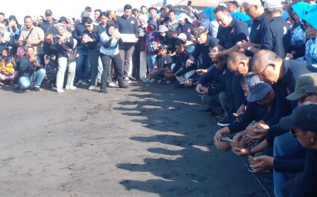 Gerakan Cinta Laut Digelar di Pantai Depok Bantul