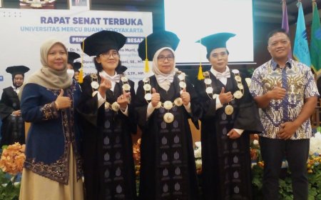UMBY Mengukuhkan Tiga Guru Besar