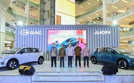 Garansi Seumur Hidup, AION UT Meluncurkan Mobil Listrik Rp 325 Juta