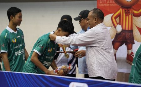 Tim Futsal Kabupaten Sleman Juara Umum Porda DIY XVII 2025