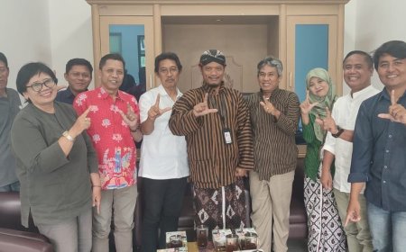 Audiensi dengan PWI, BPS Sleman Siap Berikan Data Akurat
