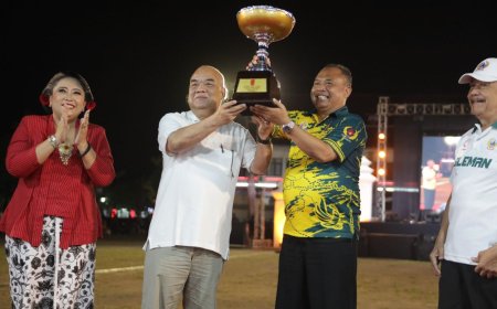 Sleman Juara Umum Porda DIY XVII 2025, Empat Kali Berturut-turut