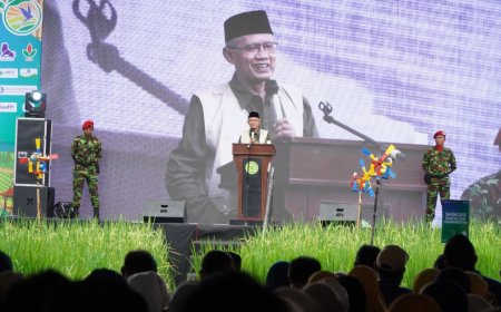 Buka Jamnas I Jatam di Gombong, Haedar Nashir Luncurkan Varietas Padi Mentari
