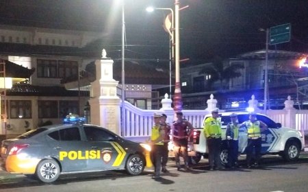 Polres Kebumen Patroli di Lokasi Rawan Gangguan Kamtibmas
