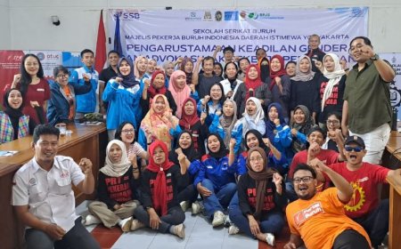MPBI DIY Gelar Sekolah Serikat Buruh untuk Perempuan