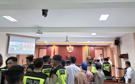 Keluarga korban Histeris, Pembunuh Sopir Taksi Online Dituntut Hukuman Mati