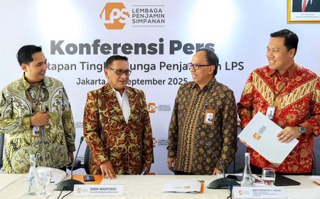 Jaga Momentum Ekonomi, LPS Turunkan Tingkat Bunga Penjaminan Sebesar 25 Bps