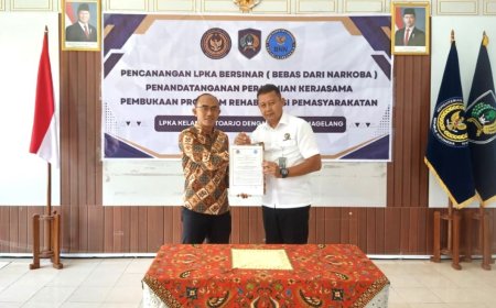 LPKA Kutoarjo Gandeng BNN Kabupaten Magelang Berantas Narkoba