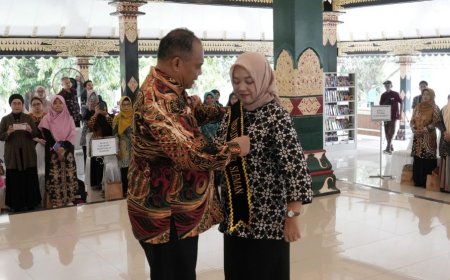 Parmilah Harda Kiswaya Dikukuhkan sebagai Bunda Literasi Sleman
