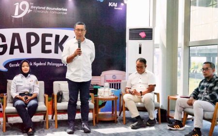 Hangat dan Interaktif, Program GAPEKA Meriahkan HUT ke-19 KAI Bandara