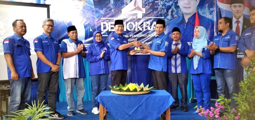 HUT ke-24 Partai Demokrat Diperingati Sederhana