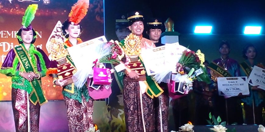Zico dan Fina Terpilih sebagai Dimas Diajeng Bantul 2025