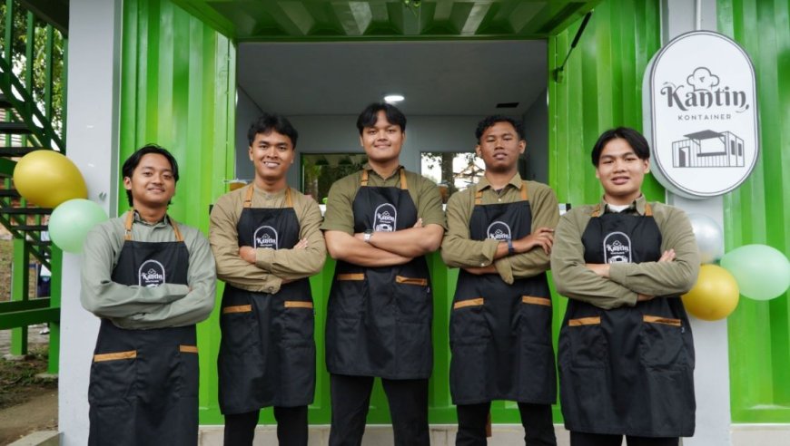 Kantin Kontainer Dompet Dhuafa Yogyakarta Dorong Mahasiswa Berjiwa Wirausaha