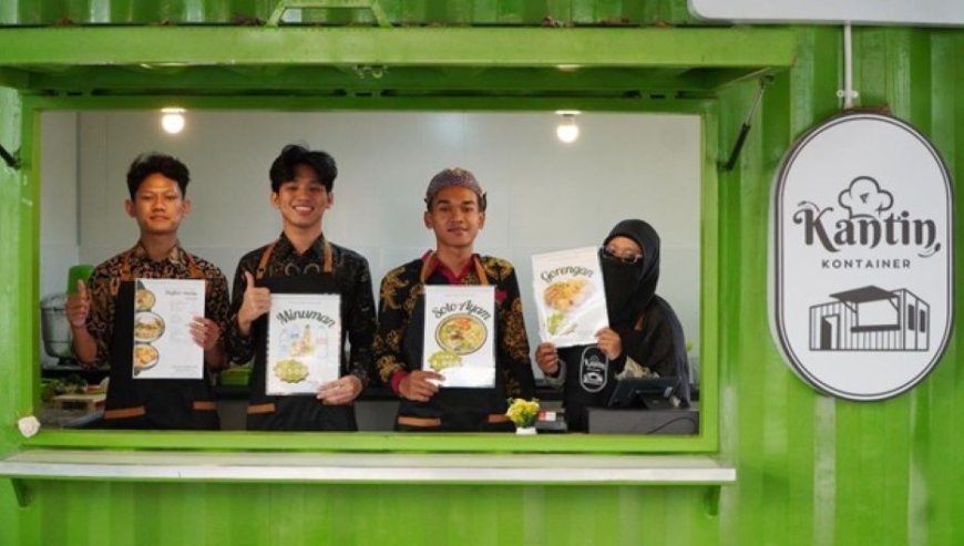 Kantin Kontainer Dompet Dhuafa Yogyakarta Dorong Mahasiswa Berjiwa Wirausaha