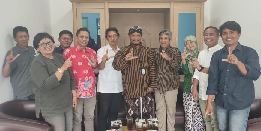Audiensi dengan PWI, BPS Sleman Siap Berikan Data Akurat