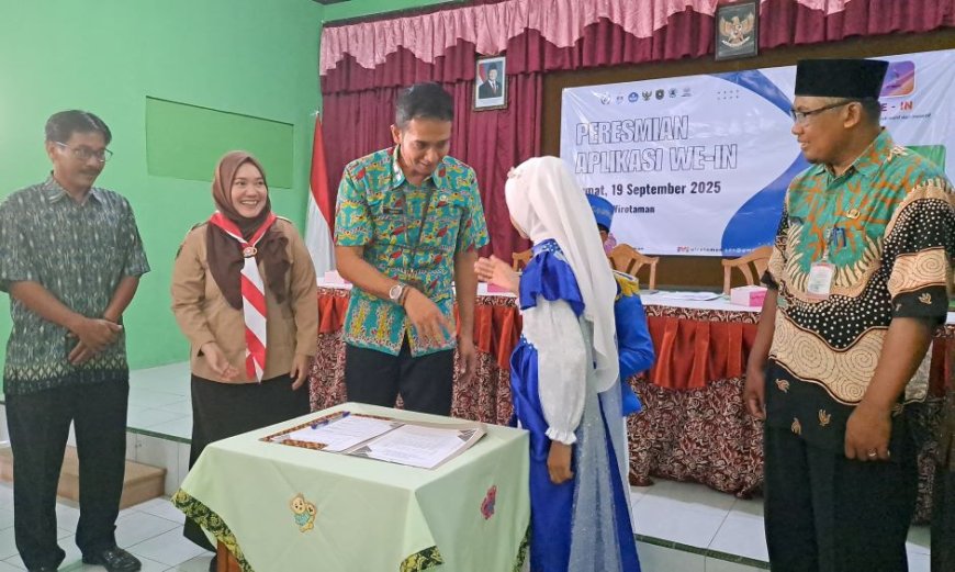 Kepala Disdikbud Purworejo Yudhie Agung Prihatno Launching Inovasi WE IN SD Wirotaman