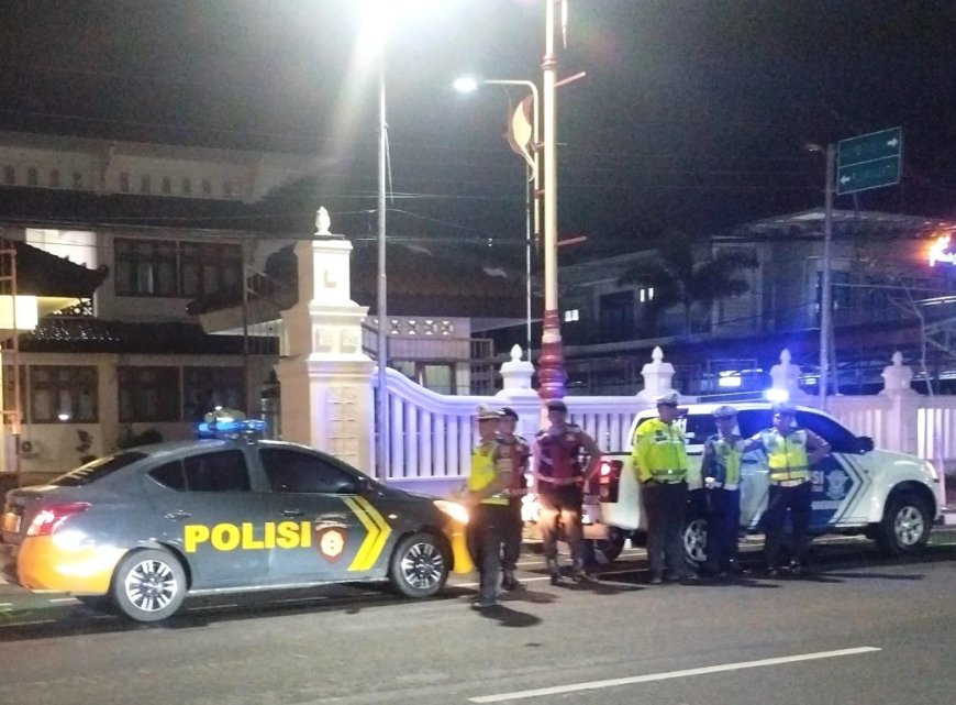 Polres Kebumen Patroli di Lokasi Rawan Gangguan Kamtibmas