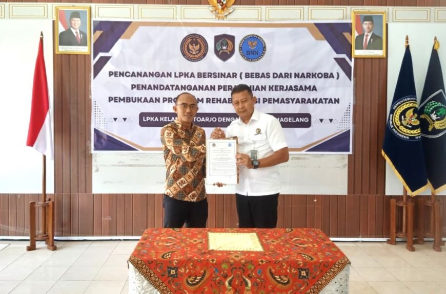 LPKA Kutoarjo Gandeng BNN Kabupaten Magelang Berantas Narkoba