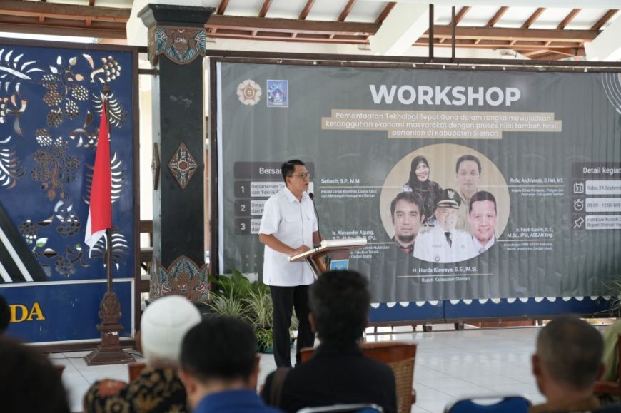 Pemkab Sleman dan UGM Kerja Sama Wujudkan Pertanian Berbasis Teknologi