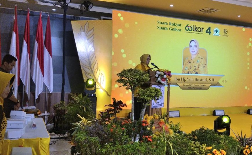 Yuli Hastuti Kembali Pimpin Golkar Purworejo