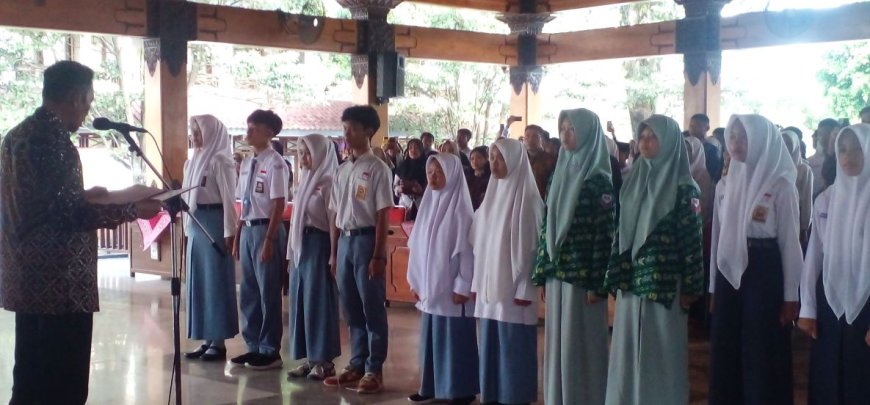 Ketua OSIS se-Kabupaten Bantul Dikukuhkan