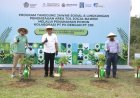Ribuan Pohon Ditanam di Area Tol Jogja-Bawen
