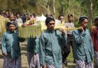 Warga Kepuharjo Sleman Gelar Upacara adat Dandan Kali “Becekan”