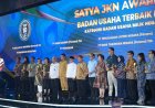 Sebanyak 110 Badan Usaha Menerima Satya JKN Award 2025