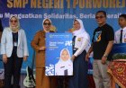 SMPN 1 Purworejo Meluncurkan Smart Card Sekolah Saat HUT ke-83