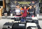 Sindikat Pencuri Proyektor Sekolah Terungkap, Dua Pelaku Ditangkap di Magelang