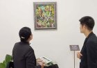 Pelukis “Satu Triliun” Sam Sianata Debut Internasional di Bali, Usung Misi Lawan Dominasi Barat