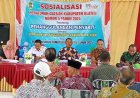 Anggota DPRD Klaten Sosialisasi Perda Penanggulangan Penyakit di Kantor Desa Delanggu