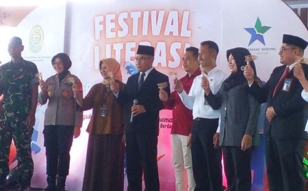 Permainan Othok-Othok Tandai Pembukaan Festival Literasi di Bantul