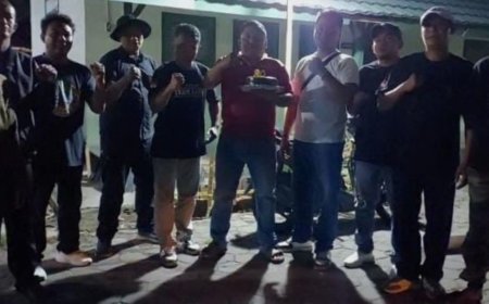 Kejutan Tengah Malam Saat HUT TNI di Koramil Tegalrejo