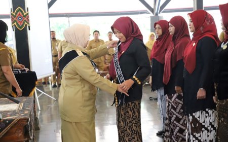 Bunda PAUD Kecamatan se-Kabupaten Purworejo Dikukuhkan