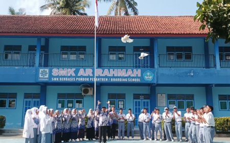 SMK Ar Rahmah Merayakan Milad ke-14, Ikut Cerdaskan Anak Bangsa