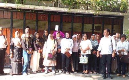 Ratusan Warga Bantul Datangi Rumah Jokowi
