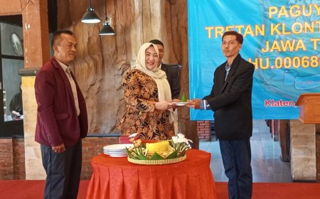 Kantongi Izin Kemenkum, Paguyuban Tretan Kelontong Madura Klaten Memajukan Perekonomian