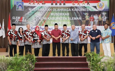 KONI Sleman Gelar Musorkab, Ini Pesan Bupati Harda