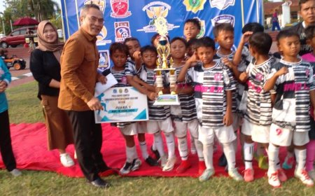 Tanpa APBD, SSB Trianaga Bantul Sukses Gelar Kompetisi Sepak Bola Usia Dini