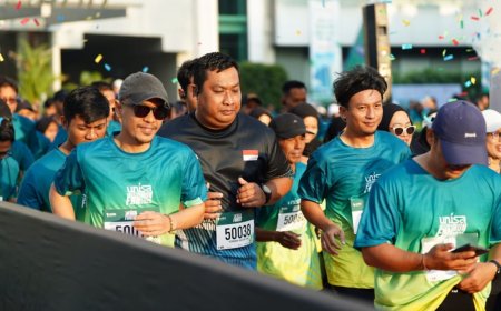 Unisa Gelar Charity Fun Run, Donasi Rp 20 Juta untuk Anak Yatim Berprestasi