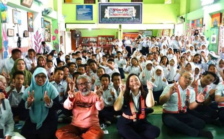 PT Railink Sosialisasi di SMPN 12 Yogyakarta, Ajak Generasi Muda Peduli Keselamatan Transportasi Publik