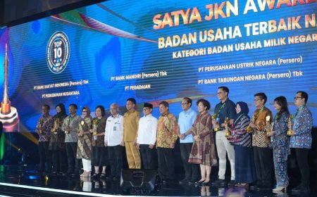 Sebanyak 110 Badan Usaha Menerima Satya JKN Award 2025
