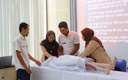 RSUD RAA Tjokronegoro Gelar Pelatihan Pemulasaraan Jenazah