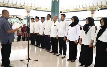 Lantik Pengurus Harian Forum Danarta, Harda Ingatkan Peran Sebagai Tulang Punggung Kalurahan
