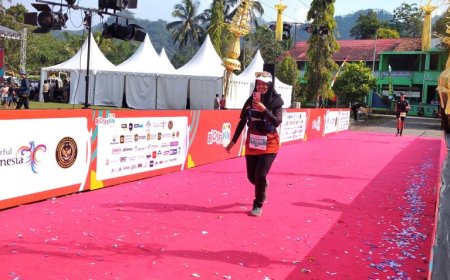 Ribuan Pelari Menantang Rute Perbukitan Menoreh, BiosfeRun 2025 Bukan Sekadar Lomba